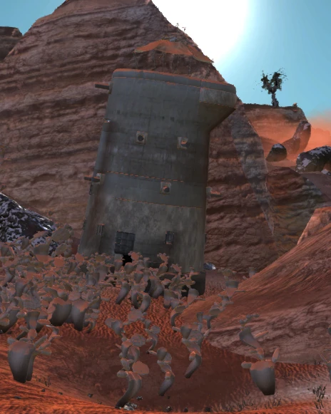 Cactus Den: the Sand Ninjas' watchtower stronghold