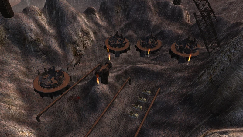The ruins of Skinhouse HQ