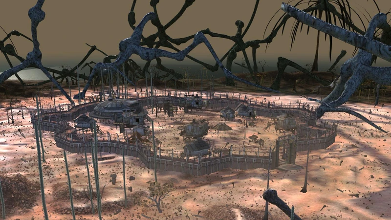 The Manhunter Base after the Mercenary Guild takes over