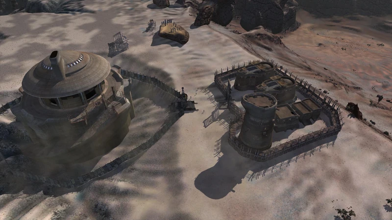 Narko's Trap: the ancient tower they have fenced off