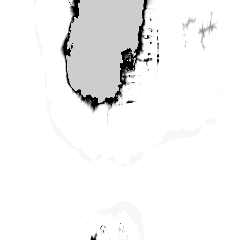 The arc at (13964, 29458), cut off at bottom right by the world boundary.